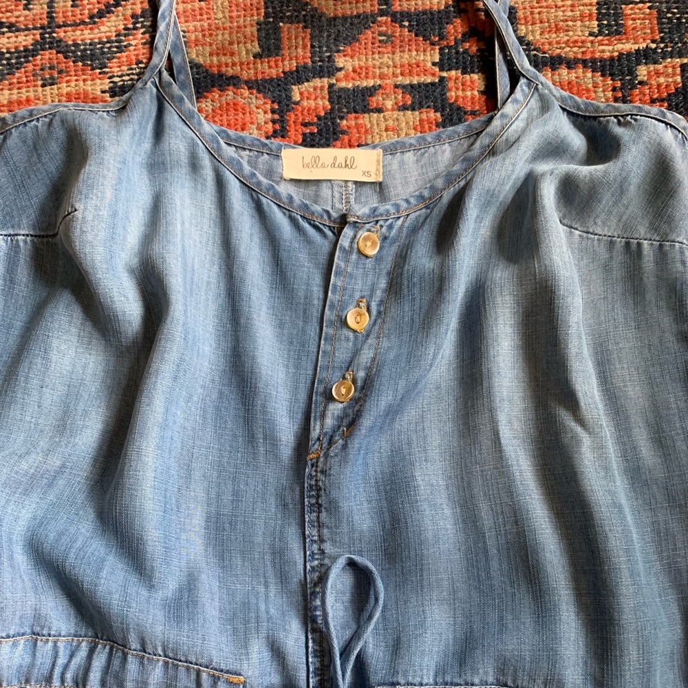 Bella Dahl Chambray Jumpsuit